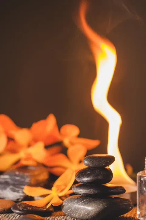 Fire massage