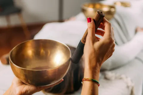 Massage with Tibetan Singing Bowls