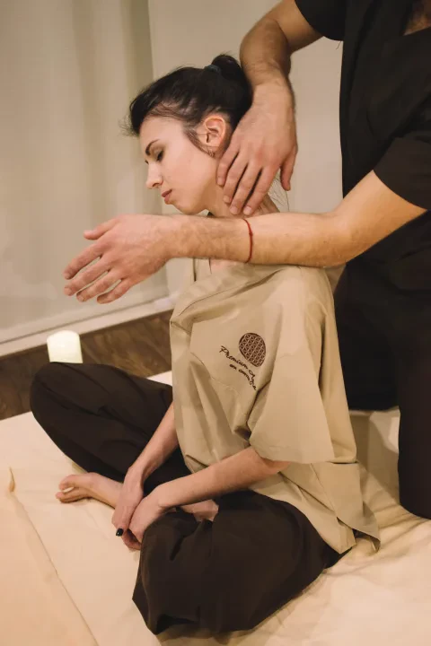 Thai traditional massage