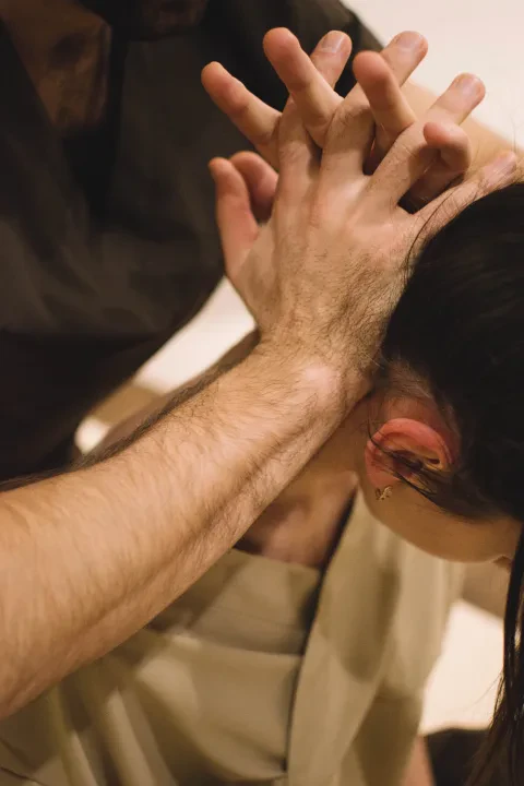 Thai traditional massage