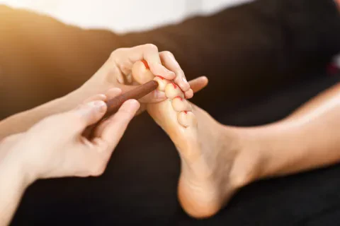 Thai foot massage