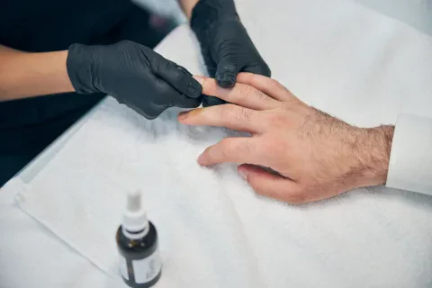 Men's manicure