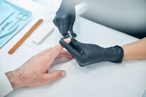 Men's manicure