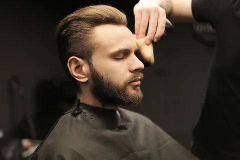 Haircut with a machine