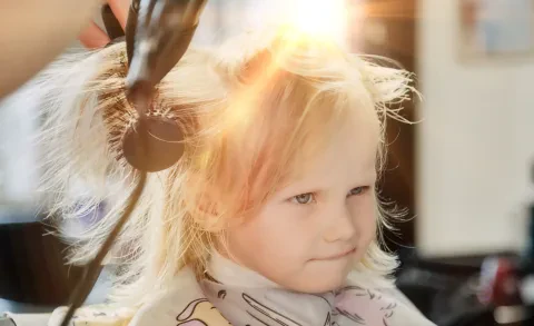 Stylist services for children