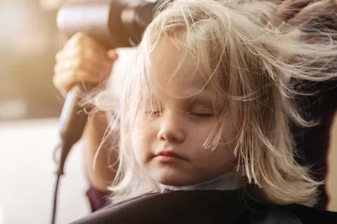 Stylist services for children