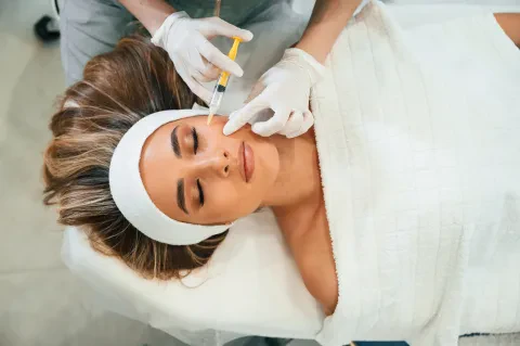 Vector lifting, non-surgical face lift with Radiesse